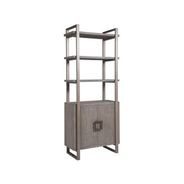 Cohesion Program Vertex Bookcase In Grigio