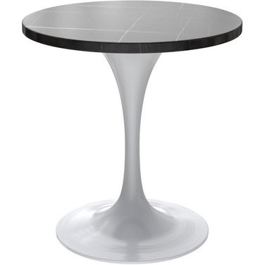 Verve 27 Inch Round Dining Table In Black