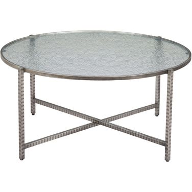 Vetro Coffee Table In Silver