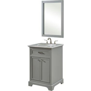 Americana 24" Light Grey Single Vanity Set