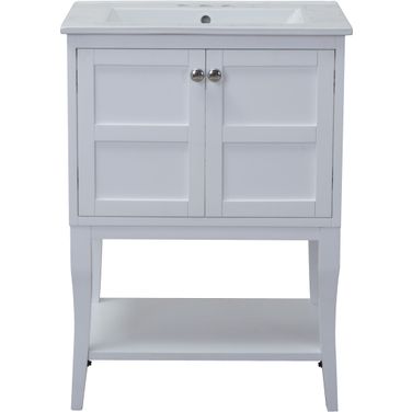 Mason 24" White Vanity Set