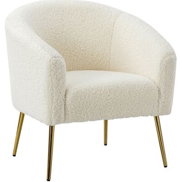 Vicenza Barrel Chair In Ivory