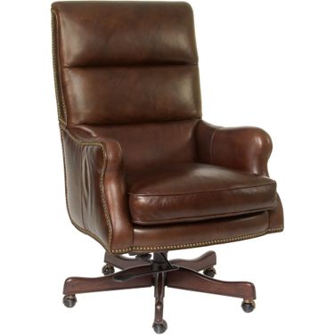 EC Victoria Brown Leather Executive Chair
