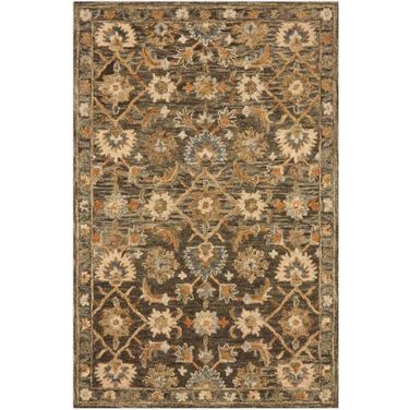 Victoria Dk Taupe/Multi 7'9" x 9'9" Rug