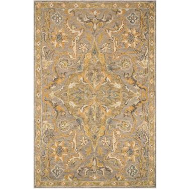 Victoria Grey/Multi 3'6" x 5'6" Rug
