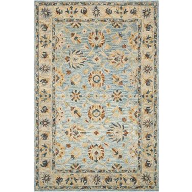 Victoria Lt. Blue/Natural 7'9" x 9'9" Rug
