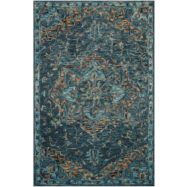Victoria Teal/Multi Rug