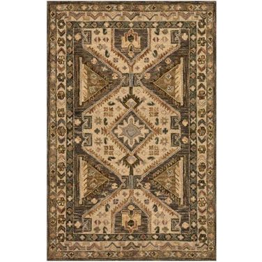 Victoria Walnut/Beige 5' x 7'6" Rug
