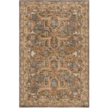 Victoria Walnut/Multi 2'3" x 3'9" Rug