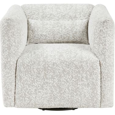 Vienna Swivel Chair In Cream