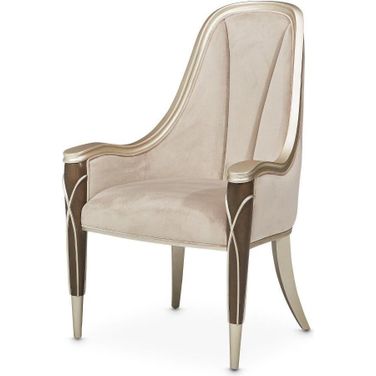 Villa Cherie Arm Chair In Hazelnut