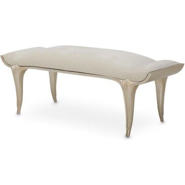 Villa Cherie Bed Bench In Caramel