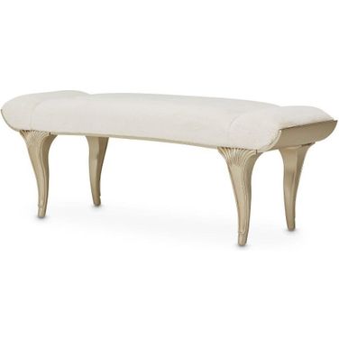 Villa Cherie Bed Bench In Hazelnut