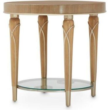Villa Cherie Caramel End Table