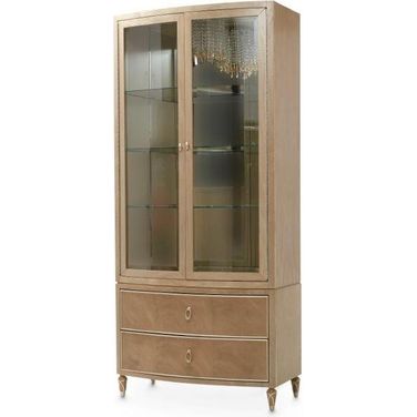Villa Cherie Display Cabinet In Caramel
