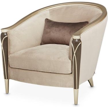Villa Cherie Matching Chair In Porcini/Hazelnut