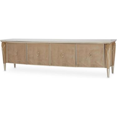 Villa Cherie Media Cabinet In Caramel