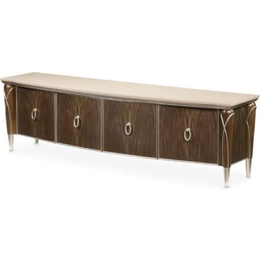 Villa Cherie Media Cabinet In Hazelnut
