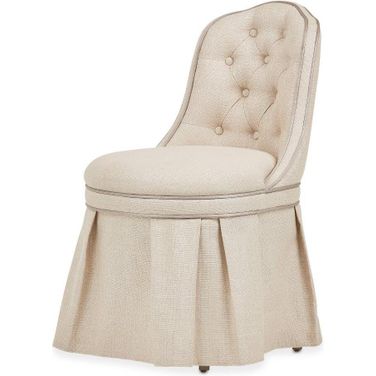 Villa Cherie Pearl Tufted Vanity Chair