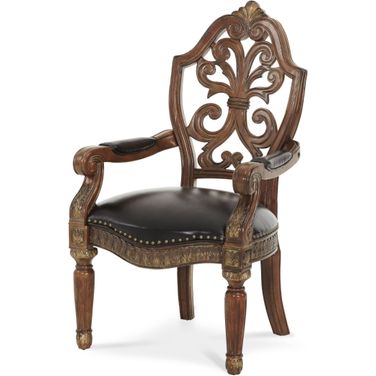 Villa Valencia Classic Chestnut Desk Chair