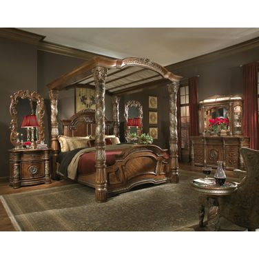 Villa Valencia Canopy Bedroom Set