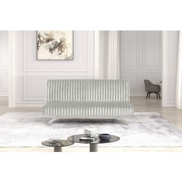 Villeneuve Futon Sofa Bed In Light Gray