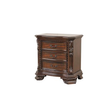 Vintage Nightstand In Walnut