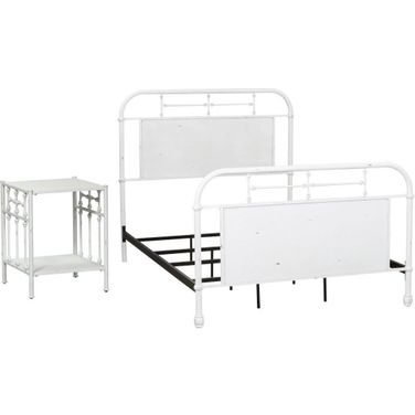 Vintage Series Antique White Youth Bedroom Set 179-BR11HFR-AW-179-BR61-AW