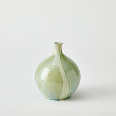 Vintage Small Bottle In Chive