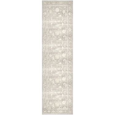 Vintage Washables 2'2" x 8' Indoor Rug In Grey