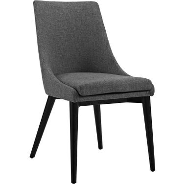 Viscount Gray Fabric Dining Chair
