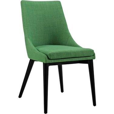 Viscount Kelly Green Fabric Dining Chair