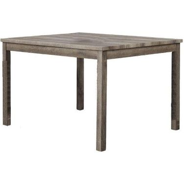 Vitaliya 48 Inch Rectangular Wood Dinette Table In Black