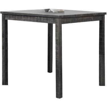 Vitaliya Square Wood Counter Height Dining Table In Oak
