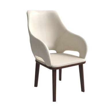 Vivara Modern Dining Chair In Light Taupe