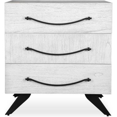 Vivi 3 Drawer Chest In White