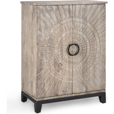 Vivienne Bar Cabinet In Light Gray