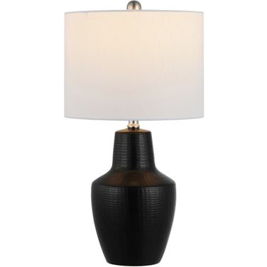 Voetta 23 Inch Black Ceramic Table Lamp