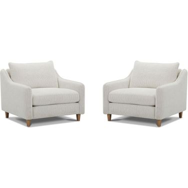 Vogue Chair Set of 2 In Farlo Chalk