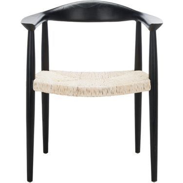 Volta Foc Twist Accent Chair in Black