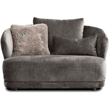 Voltaire Lounge Chair In Mocha Bean