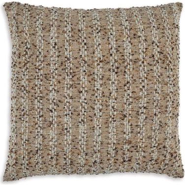 Vorlane Pillow In Tan and Brown and White