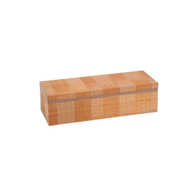 Wadley Box In White and Orange