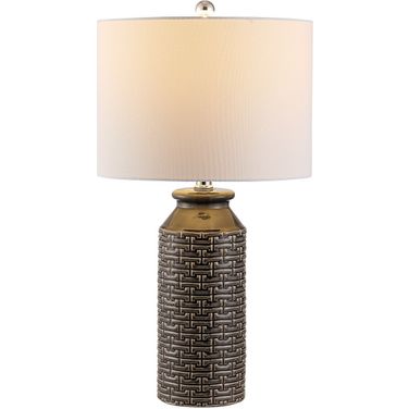 Waldina Ceramic Table Lamp in Grey