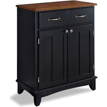 Walker Buffet In Walnut and Black