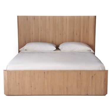 Walker King Bed In Organic Natural Oak
