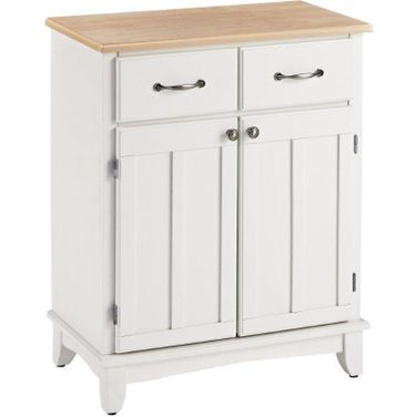 Walker Buffet In White and Natural
