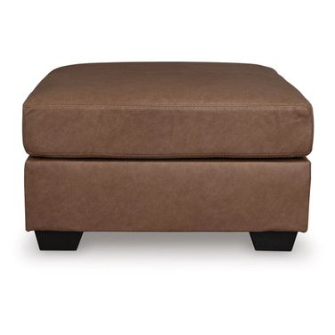Walker Point Oversized Accent Ottoman In Caramel