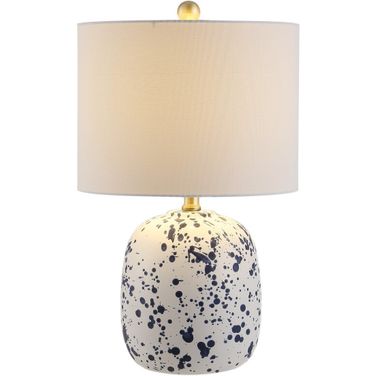 Wallace Ceramic Table Lamp in Ivory