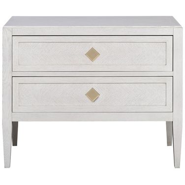 Walt 2-Drawer Chest In White